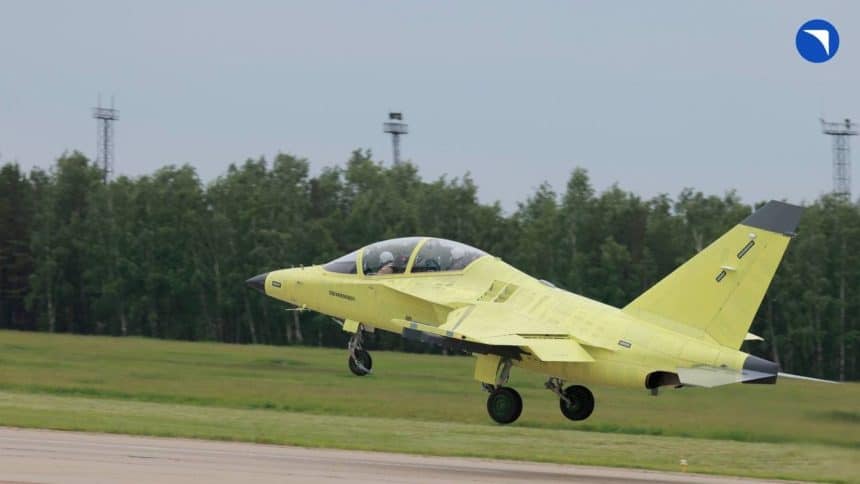 Yak-130M first flight