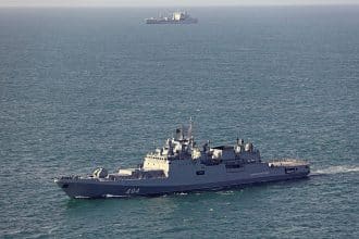 Russian Warship Warning Shot English Channel