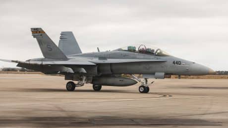 F/A-18 crash