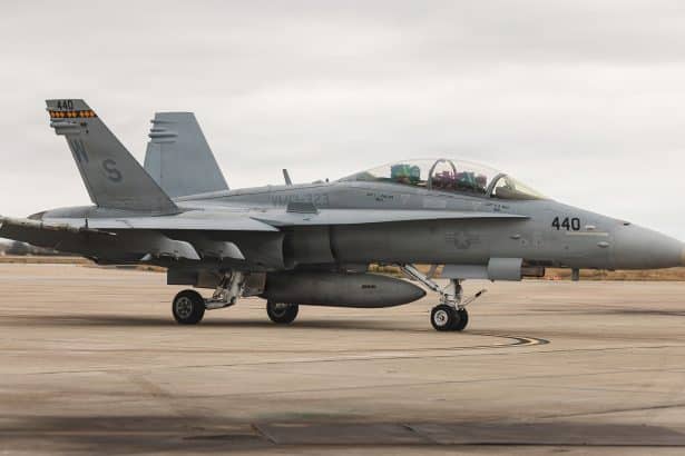 F/A-18 crash