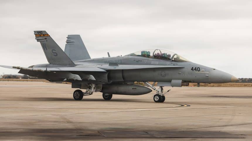 F/A-18 crash