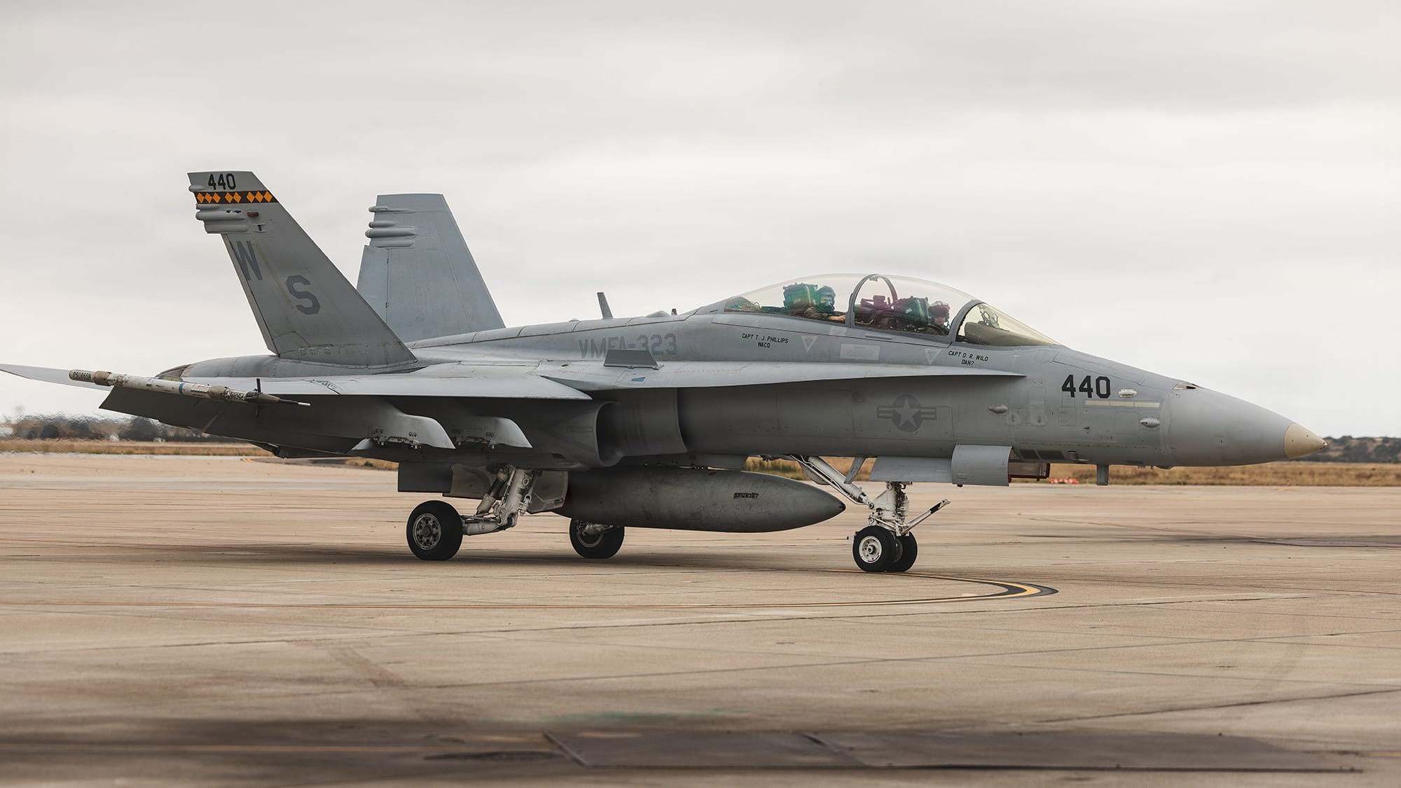 U.S. Marine Corps F/A-18D Crashes Near Rimrock Lake, Washington. Pilot Ejects Safely