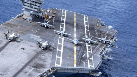 MQ-25 USS Nimitz