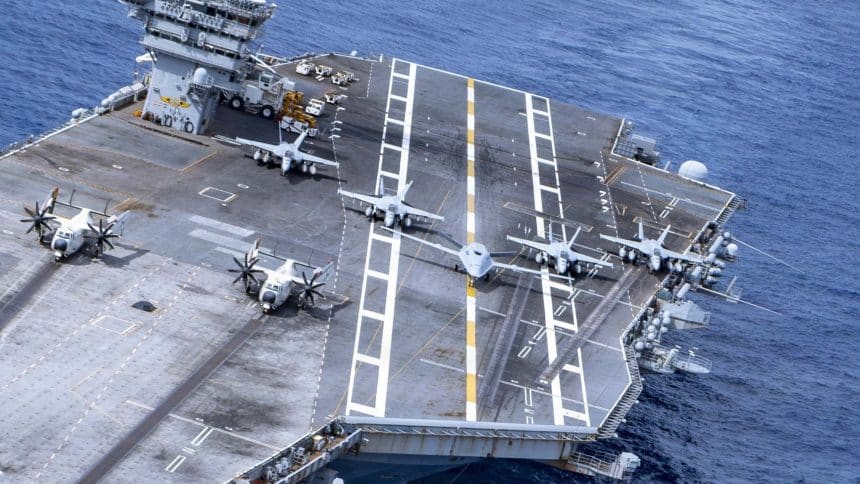 MQ-25 USS Nimitz