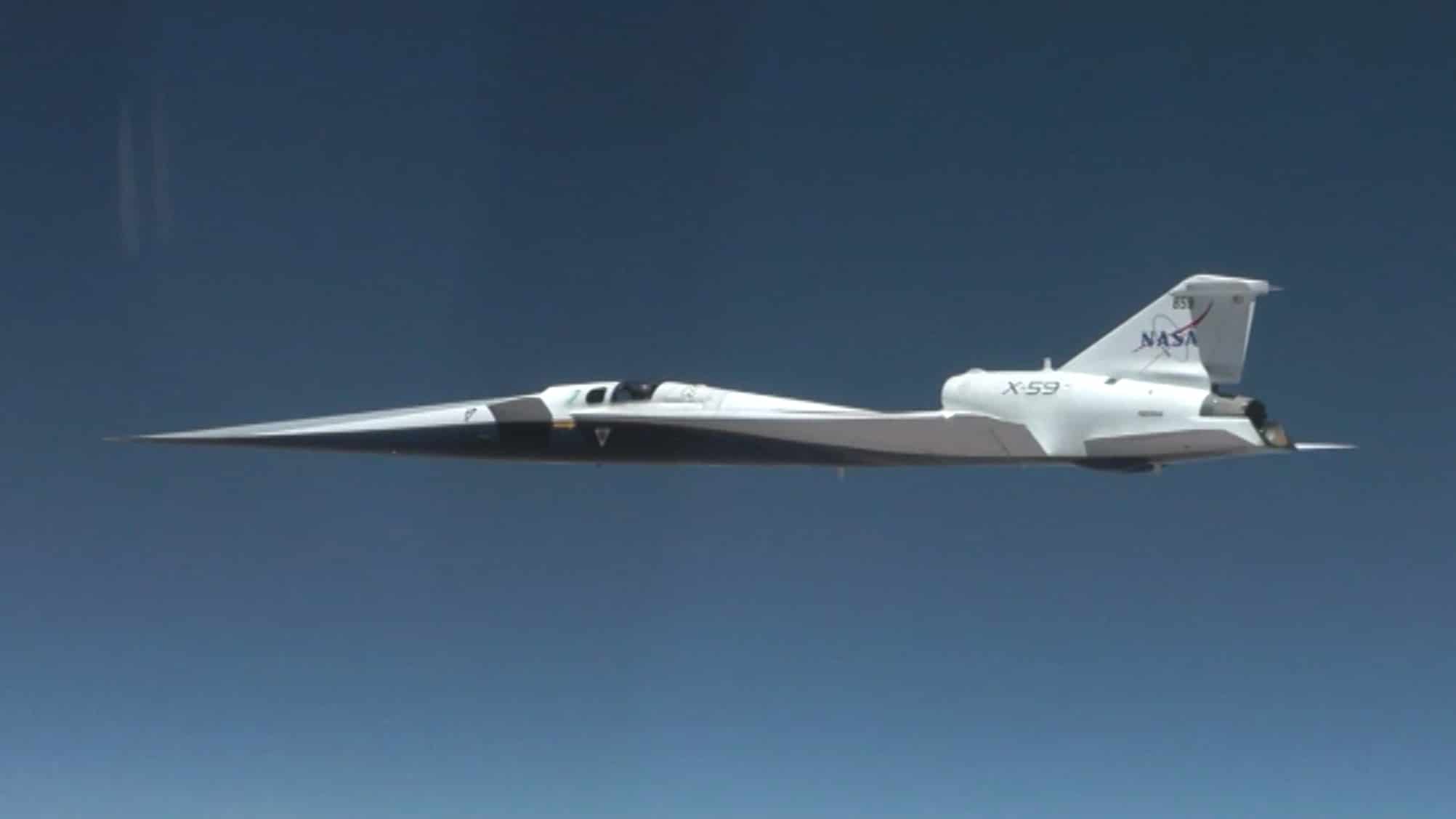 NASA’s X-59 QueSST Goes Supersonic