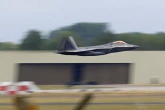 F-22s Return Home Operation Epic Fury