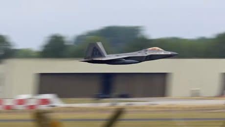 F-22s Return Home Operation Epic Fury