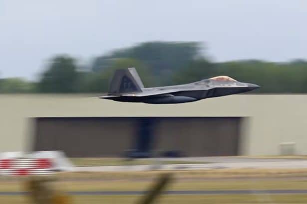 F-22s Return Home Operation Epic Fury
