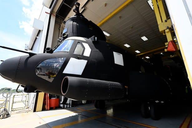 New RAF Chinook MH-47G
