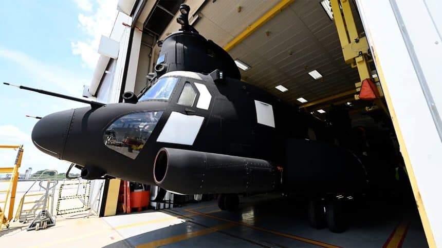 New RAF Chinook MH-47G