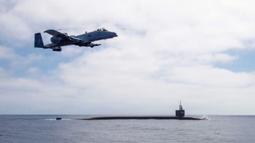 Ohio Submarine A-10 Escort