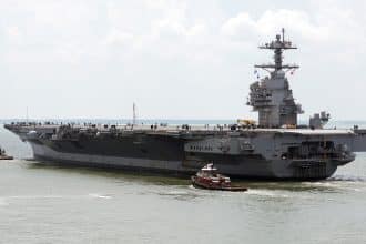 John F. Kennedy Sea Trials