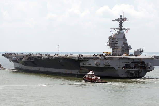 John F. Kennedy Sea Trials