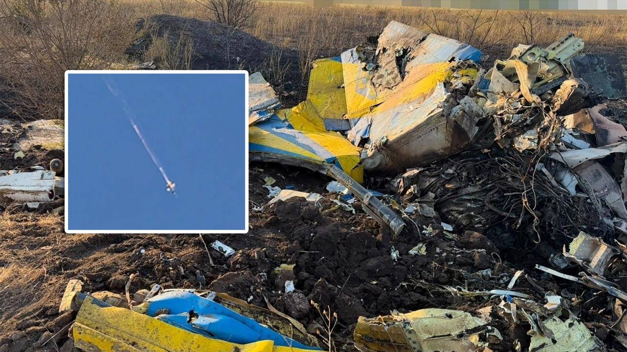 Ukrainian MiG-29 Crashes After Air to Air Missile Misfire