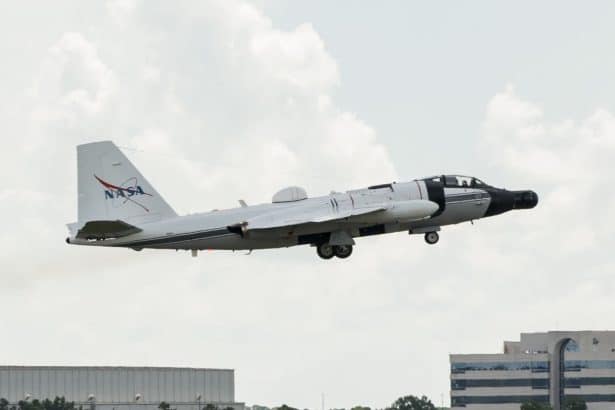 NASA WB-57 solar eclipse