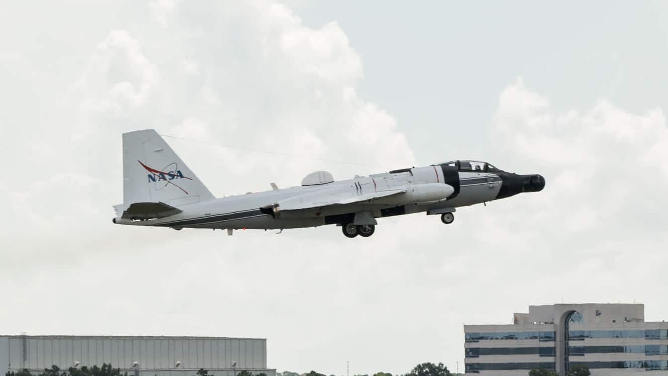NASA WB-57 Heads to Iceland to Observe Solar Eclipse