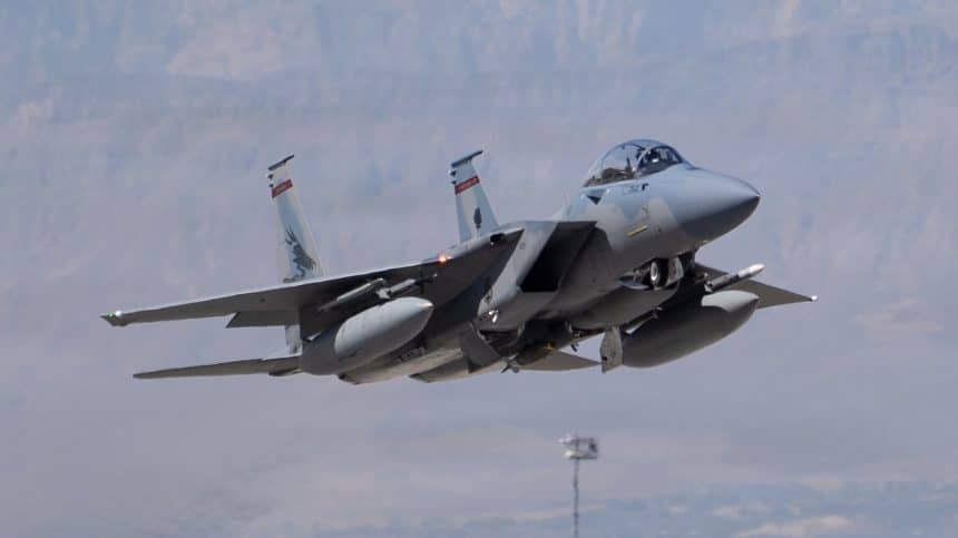 Oregon ANG F-15EX Live Bombs