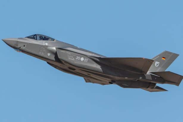 German F-35 first flight