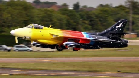 Hawker Hunter Miss Demeanour Crash