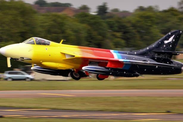 Hawker Hunter Miss Demeanour Crash