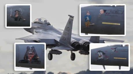 MO F-15E Strike Eagles Nose Art