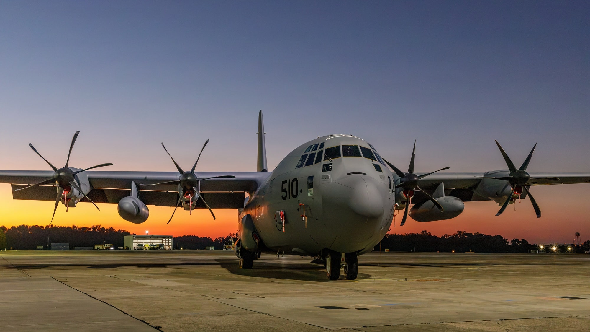 U.S. Navy Receives First C-130J-30 for TACAMO Program