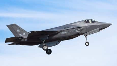 Italian F-35Bs Gun Pod