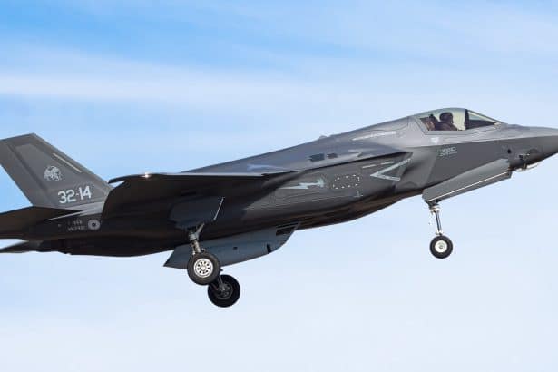 Italian F-35Bs Gun Pod