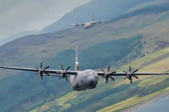 Kentucky C-130 Hercules Prestwick