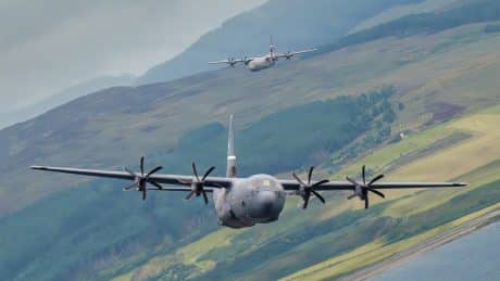 Kentucky C-130 Hercules Prestwick