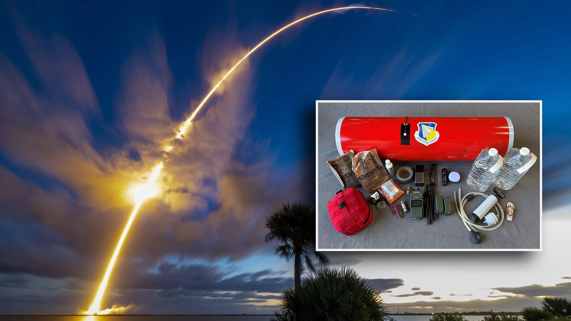 Bandarísk flugvælaherji prófar vöruflutningakerfið Rocket Cargo með SpaceX