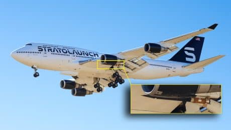 Stratolaunch Boeing 747 rocket